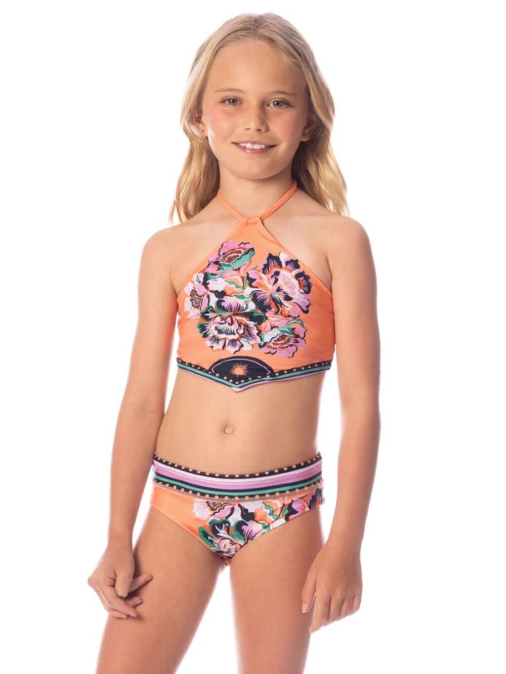 Maaji Kids Apricot Blooms Rarity Bikini Set